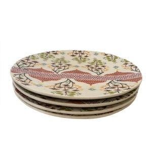 set of 4 anthropologie renata side plates